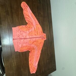 Vibrant Orange and Pink Jacket